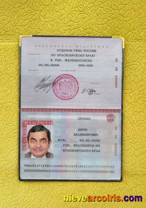 Russia Standard Passport photolook